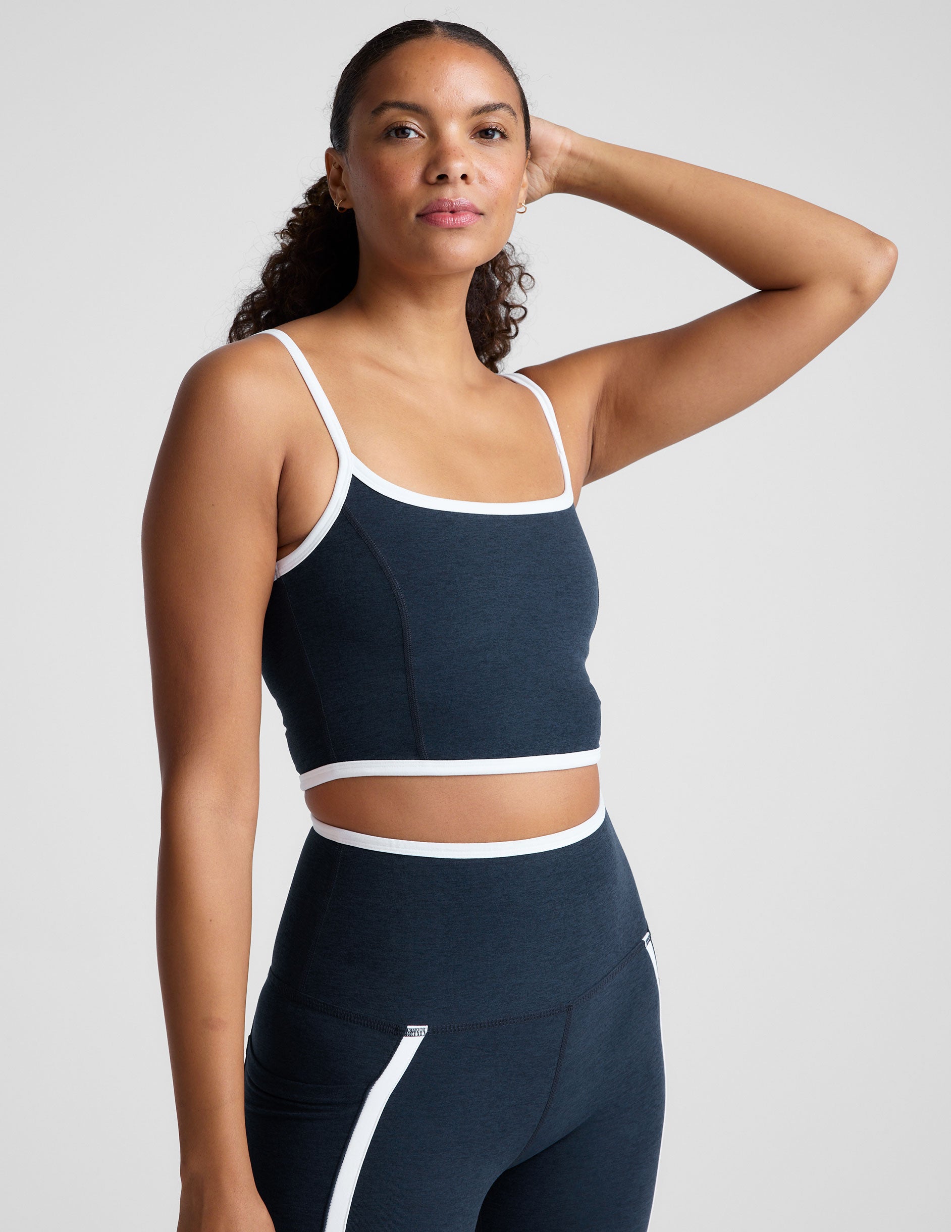 Spacedye New Moves High Cropped Tank